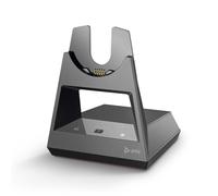 Poly Base para Voyager Office Soporte RJ para convertir sus auriculares Voyager 4300 MS y Focus 2 en soluciones para sus teléfonos