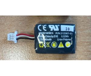Poly Batería de repuesto de 3 pines para Plantronics CS540 Batería de repuesto para auriculares Plantronics CS540 con conector de seguridad UE de 3 pines
