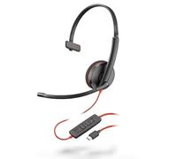 Poly blackwire 3210 auriculares alámbrico diadema llamadas/música us