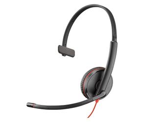 POLY Blackwire 3215 Auriculares Alámbrico Diadema Llamadas/Música USB Tipo C Negro