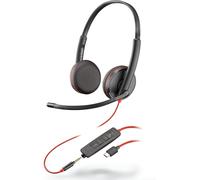Poly Blackwire 3225 Auriculares con Micrófono USB-C