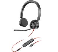 POLY Blackwire 3325 USB-C Auriculares con cable de 3,5 mm para PC portátil...