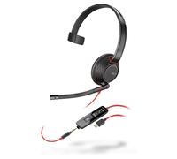 POLY Blackwire 5210 Auriculares USB-C 5200 Series Negro
