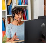 Poly Blackwire 5220 Auriculares estéreo USB-C + Conector 3.5 mm + Adaptador USB-C/A