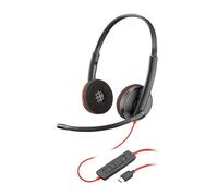 Poly Blackwire C3220 Auriculares USB-C con Micrófono para Empresa (Bulk, Certified for Teams)