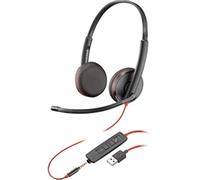 POLY BLACKWIRE C3225 USB-A ACCS, Negro