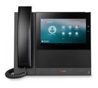Poly CCX 600 Teléfono IP SIP para Empresa, 24 Líneas, Pantalla Táctil 7" LCD, PoE, Gigabit Ethernet, Wi-Fi, Bluetooth 4.2