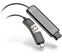 Plantronics DA75 USB A Qd Adaptador 218266-01 para H Hw Serie Auriculares A PC
