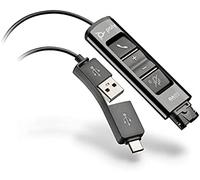 Poly - da85 usb-a/usb-c digital adapter (plantronics) - works with cal