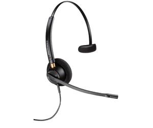 POLY EncorePro HW510 Auriculares Alámbrico Diadema Oficina/Centro de llamadas Negro