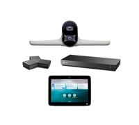 Poly G7500 - Sistema modular de videoconferencia para salas de conferencias grandes, cámara de conferencia E70 (cámara dual 4K de 20 MP), controlador táctil TC10 de 10.1 pulgadas, micrófono IP de