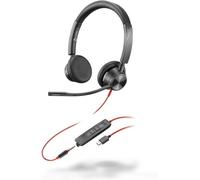 Poly Headset Blackwire C3325-M Stereo USB-C/A & 3,5 mm Teams