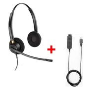 Poly Pack: Plantronics Encore Pro HW520 + Cable USB80 Pack de: Auricular Plantronics Encore Pro 520 y Cable USB80 - ideal para estar comunicado
