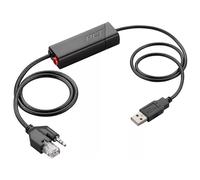 Poly Plantronics APU-76 Cable descolgador electrónico con conexión USB para auricular Plantronics serie CS500 y CS500 XD