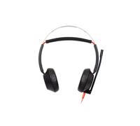 Poly Blackwire 5220 Stereo USB-C Headset +3.5mm Plug +USB-C/A Adapter 8X231AA