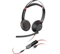 Poly plantronics blackwire c5220 usb-c auriculares con microfono - cancelacion de ruido - diadema metalica acolchada -