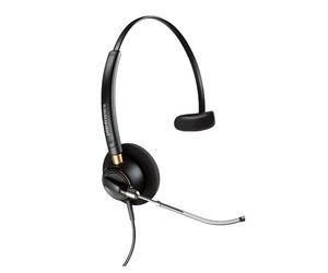 Poly Plantronics EncorePro HW510 TV Auricular Mono ajustable muy ligero, ergonómico y con tubo vocal - para uso intensivo