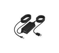 Poly / Plantronics HP Poly inyector PoE 65W 2.5G Adaptador PoE 65W, compatible 2.5G, optimizado para alto rendimiento en equipos de vídeo.