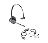 Plantronics CS540/A Monoaural gancho de oreja Negr