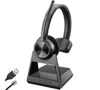 Poly Plantronics Savi 7310 Office Auriculares Mono DECT con base de carga - ideal para profesionales que trabajan con teléfono fijo y PC