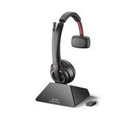 Auriculares poly savi 8210 uc dect inalambrico negro