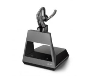 Poly Plantronics - Voyager 5200 Office Auriculares Bluetooth sobre la Oreja (Mono) - Protección de Sonido - Micrófono con cancelación de Ruido se Conecta a teléfono de Escritorio/PC Mac-Funciona