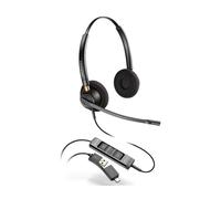 Poly Poly EncorePro 525 MS estéreo USB-A Auriculares profesionales con micrófono de cancelación de ruido, conexión USB-A/C y certificación para Microsoft