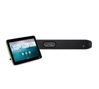 Poly Poly Studio X32 + Poly TC10 Equipa tus salas de reuniones con una solución fácil de conectar, impulsada por IA, con barra de video 4K y panel de