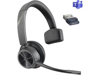 Poly Poly Voyager 4310 USB-A Microsoft Teams Auricular inalámbrico profesional flexible y muy cómodo para comunicarse desde cualquier lugar