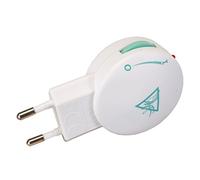 POLY POOL PP1601 Repelente Electrónico Antimosquitos Portátil Repelente Ultrasónico Antimosquitos para una Protección Eficaz Antimosquitos para Exterior e Interior Antimosquitos Blanco