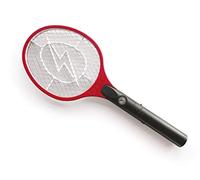 POLY POOL - PP1615 Raqueta Mosquitos Eléctrica y Tripe Red - Raqueta Electrocuta Insectos con Interruptor de 3 Posiciones - Raqueta con Luz para Moscas Mosquitos Insectos