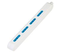 Poly Pool PP2420X Regleta multienchufe Blanco, 4 enchufes
