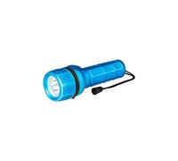 POLY POOL PP3151 Linterna LED Portátil Linterna Mini LED de Trabajo y Camping Luz Emergencia o Trabajo de Bolsillo de Aluminio Capacidad 30 m con Fuego Regulable Lámpara de Batería con Cordón