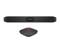 Poly Sala pequeña BYOD - Kit Poly Studio V12 + Micrófono A2 Ideal para espacios reducidos o despachos ejecutivos que buscan una solución todo en uno