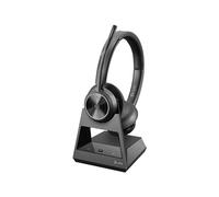 POLY Savi 7320-M Ultra Sistema Seguro de Auriculares inalámbricos DECT™ estéreo - Versión certificada para Microsoft Teams