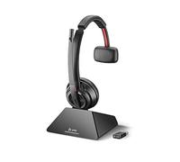 Auriculares poly savi 8210 uc dect inalambrico negro