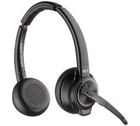 POLY Savi 8220 Auricolare Wireless A Padiglione Ufficio Bluetooth Base di ricarica Nero