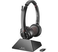 Poly Savi 8220 Microsoft UC Series Sistema de Headset Bluetooth Negro