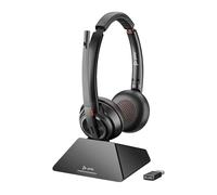 POLY Savi 8220 - Serie Savi 8200 - Auriculares Bluetooth On-Ear - Negro