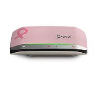 Poly Sincronizar 20 USB-A Rosa Personal Bluetooth Smart Speakerphone (Plantronics) - Conéctate al teléfono Celular a través de Bluetooth, PC/Mac a través del Cable USB-A Incluido - Funciona con