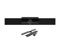 Poly Studio 4K UHD - Cámara de videoconferencia USB todo en uno con soporte para pantalla VESA, matriz de micrófonos de seis elementos, altavoces estéreo, DirectorAI, marco de altavoces, certificado