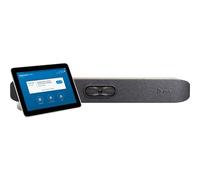 Poly Studio X30 - Cámara de videoconferencia 4K con controlador táctil TC8 - Barra de video 4K UHD, altavoz, 4 micrófonos MEMS, pantalla táctil de 8 pulgadas, NoiseBlock AI, DirectorAI, marco de