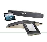 Poly Studio X50 - Kit de habitación mediana con control táctil TC8 y altavoz TRIO C60, captura 4K UHD, zoom 5x, FOV de 120º, pantalla de 8 pulgadas (1280 x 800), altavoces duales, bloqueo de ruido