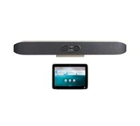 Poly Studio X50 TC10 - Cámara de videoconferencia con controlador táctil, captura UHD 2160p (4K), zoom 5x, FOV de 120º, pantalla de 10 pulgadas (1280 x 800), altavoces estéreo, bloqueo de ruido