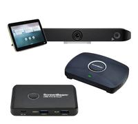 Poly Studio X52 & TC10 + ScreenBeam 1100 Plus Un kit completo para combinar videoconferencia y compartición inalámbrica de contenidos en tus salas