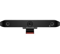 HP Poly Studio X52 | Barra de vídeo Multifunción HDMI y USB Cámara 4K UHD de 20MP 4 Micrófonos y Altavoces estéreo dual