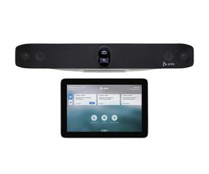 Poly Studio X70 All-in-One 4K Lösung für Videokonferenzen inkl. Poly TC8 Sistema de videoconferencia, 3840 x 2160 4K UHD, 20 MP, 30 fps