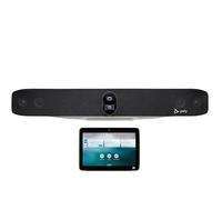 Poly Studio X70 y TC10 - Controlador táctil - Kit de videoconferencia con soporte VESA - Captura dual 4K UHD, 120º y 70º FOV, pantalla de 10 pulgadas (1280 x 800), altavoces estéreo, bloqueo de ruido