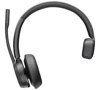 Poly Voyager 4310-M UC Auriculares Monoaural Inalámbricos Negros