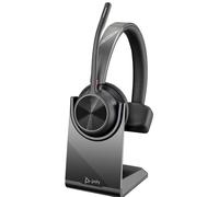 Auriculares Poly inalámbricos Bluetooth USB-C con soporte de carga y certificación Teams